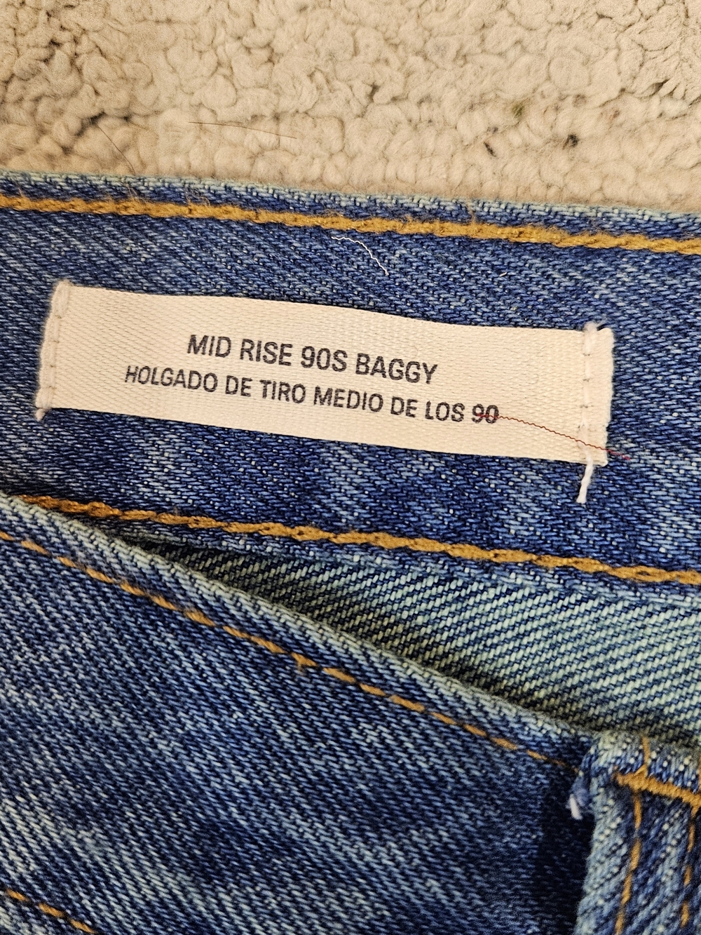Universal Thread Mid Rise 90s Baggy Jeans – Size 14 – New With Tags - Picture 8 of 10